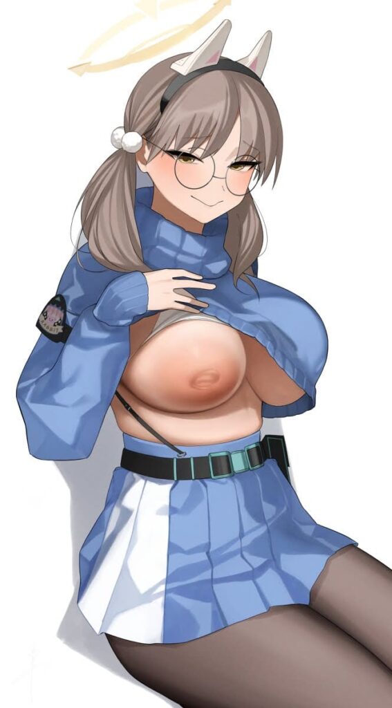 【デカ乳輪】舐めまわしたくなるくそエロデカ乳輪の女の子の二次エロ画像 その46