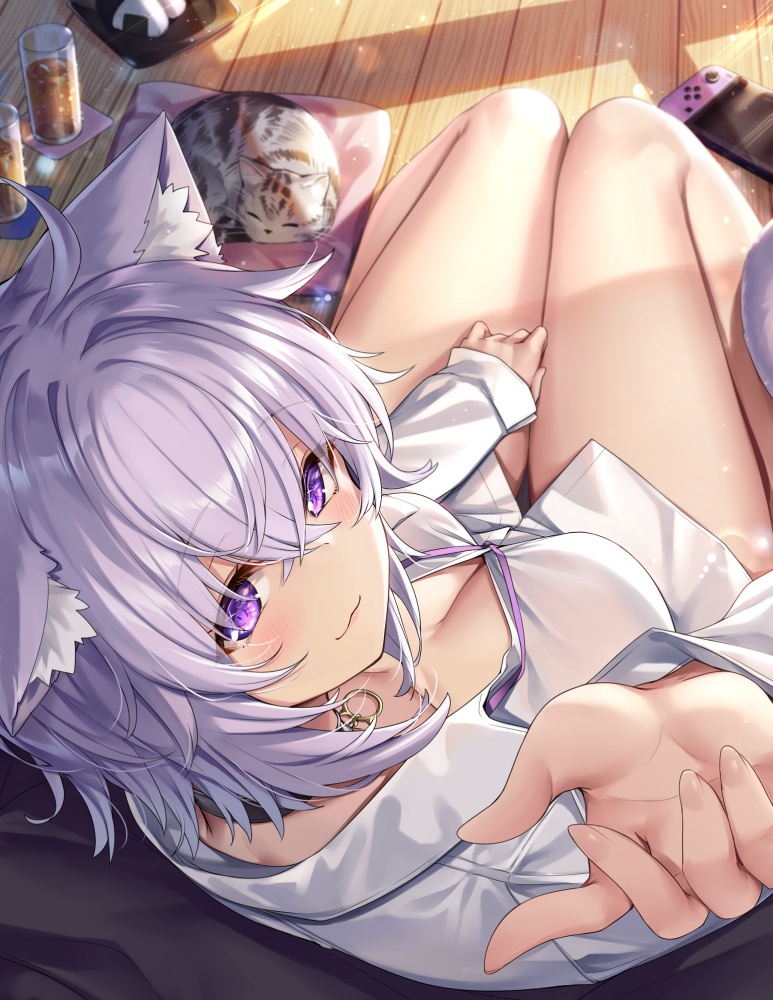 【二次】猫又おかゆの可愛い仕草に癒される画像まとめ