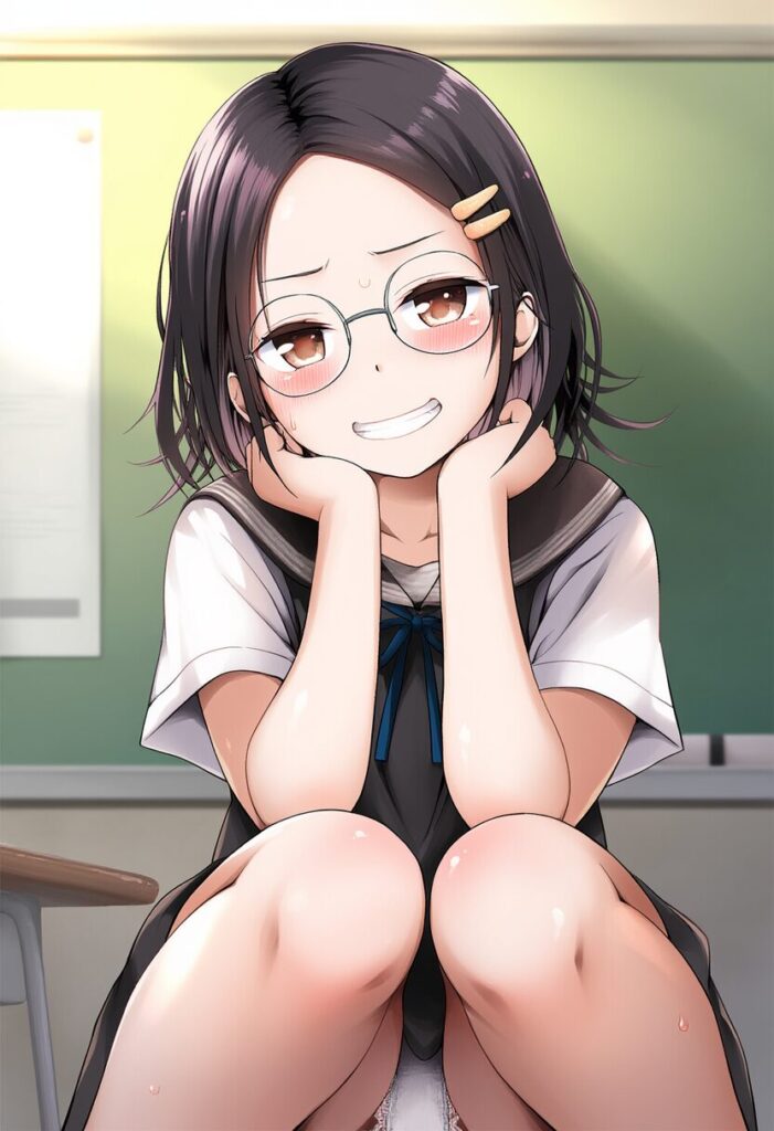 【二次元】委員長系女子と性行為実習