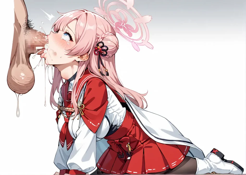 【水羽ミモリ】拘束イラマチオ