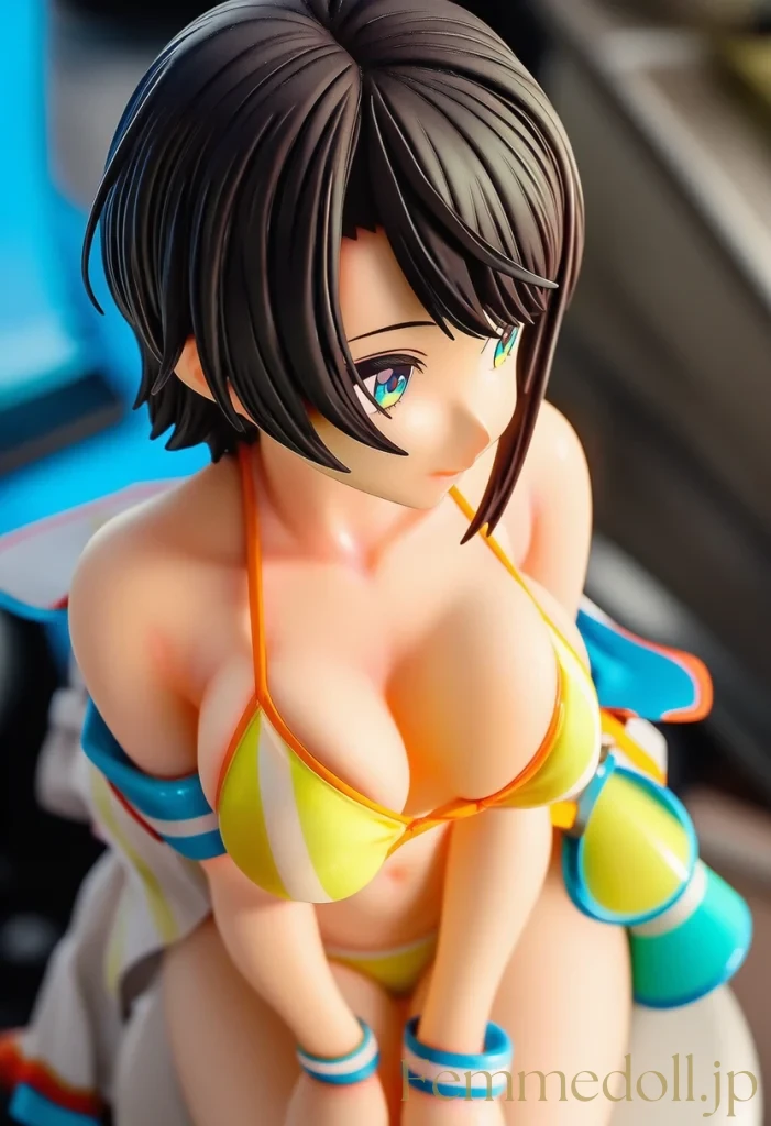 大空スバル、夏休み満喫の水着配信！いつもと違う一面にドキドキが止まらない…♡【Vtuberエロ画像】