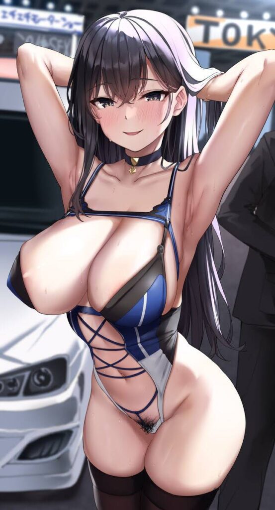 【二次エロ】エッロい腋を見せつけて男を誘惑する女の子の二次エロ画像 その44