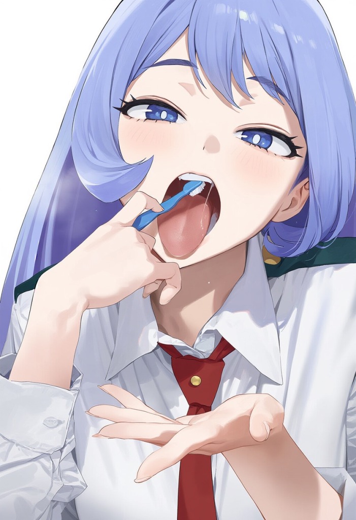 【画像】ヒロアカキャラたちが歯ブラシでえっちなことしてるエロ画像