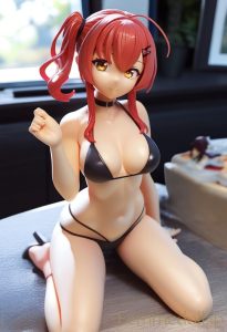 アズールレーン　ザラ（ビキニ）のフィギュア風エロ画像