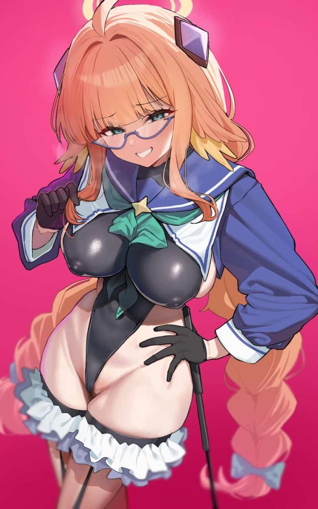 ブルアカ　シミコの隠れ巨乳ギャップに興奮しちゃう二次エロ画像まとめ