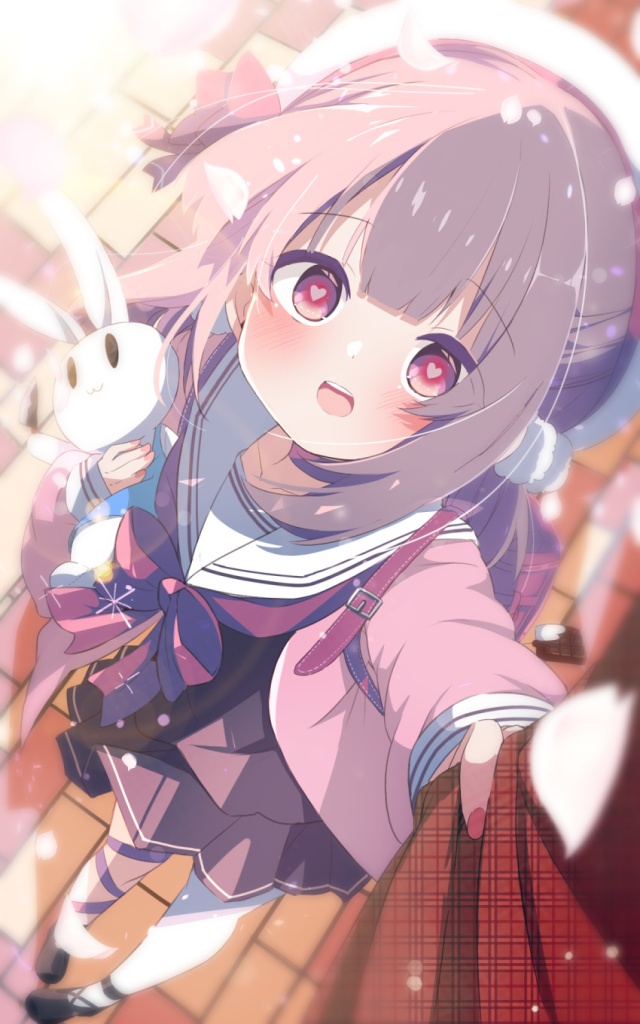 【画像】目がハート女子、幸せそうな表情が見てて癒やされるｗ