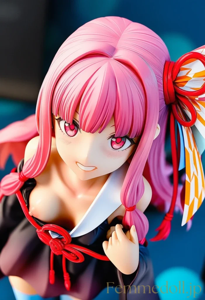 【VOICEROID】琴葉茜の誘惑チラ見せ、欲情の微笑み【フィギュア風AI30枚】