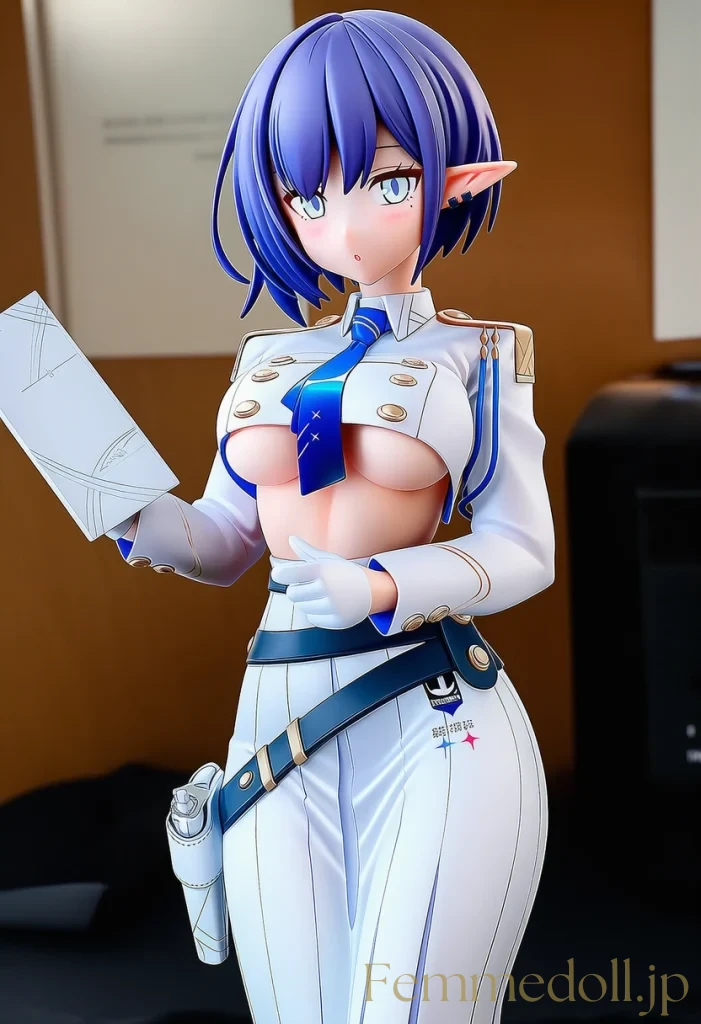 【ブルアカ】アオイ：厳格な佇まいに揺らぐ秘めた情熱【AI生成イラスト24枚】