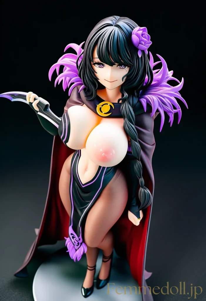 【リゼロ】エルザ紫マントはだけ誘惑の柔らか肌が限界魅了【エロイラスト42枚】