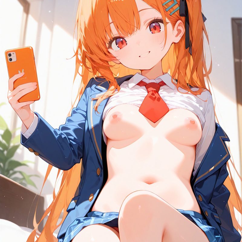 「えっちな裏アカ、見つかっちゃったぁ♥」承認欲求こじらせすぎて秘密アカウントで自らの痴態を晒しまくっちゃてる変態美少女たちの裸セルフィー画像だよ！［35枚］