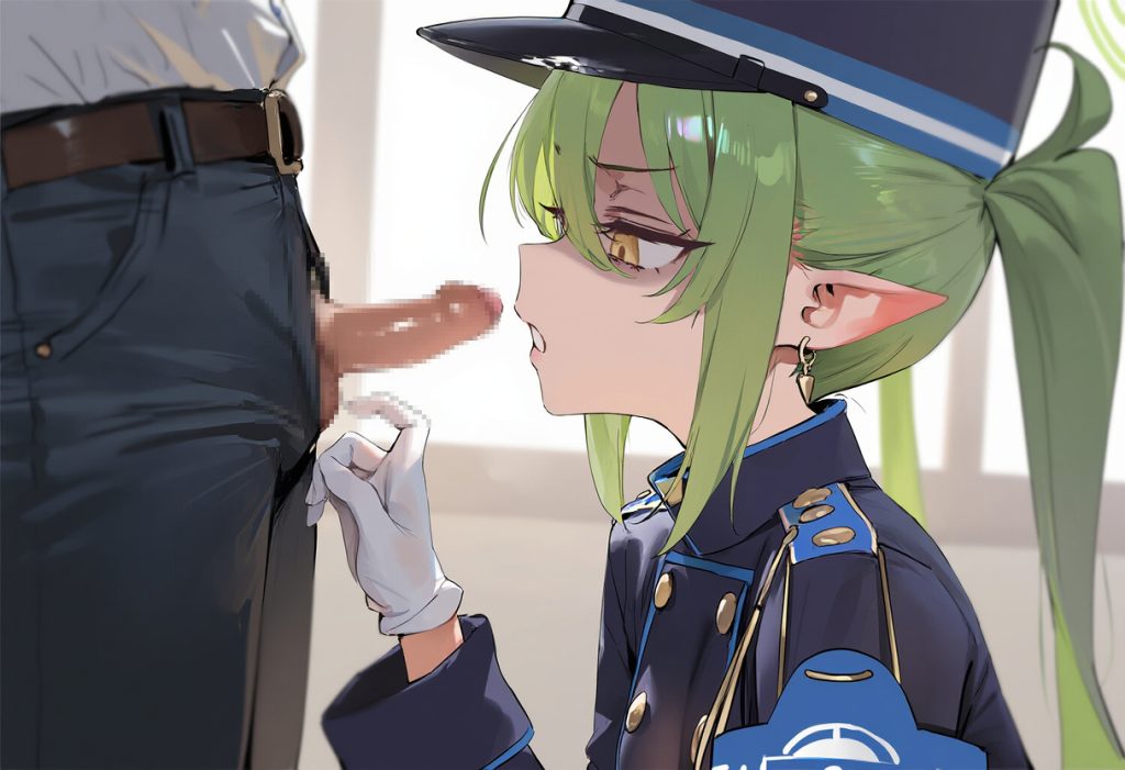 【ブルアカ】粗チンに満足できない橘ノゾミがデカチンに寝取られるエロ画像