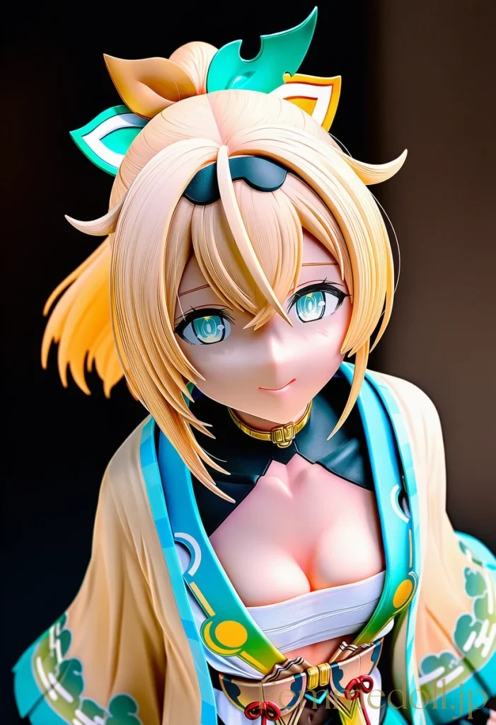 【hololive】風真いろは「恥ずかしいでござる…」上目使いで胸チラ誘惑【AIエロイラスト36枚】