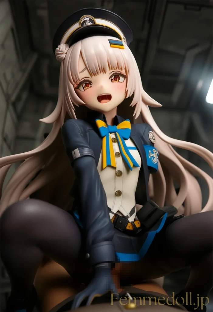 【NIKKE】ソリン「私、大人だから…」幼華奢ボディで騎乗位絶頂【AIフィギュアエロ36枚】