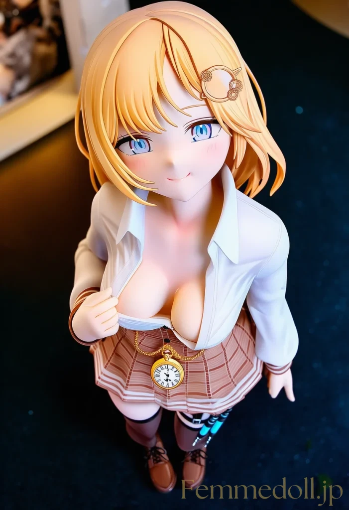 【Hololive】ワトソン・アメリア巨乳誘惑チラリズムで欲情高まる【AIフィギュアエロ30枚】