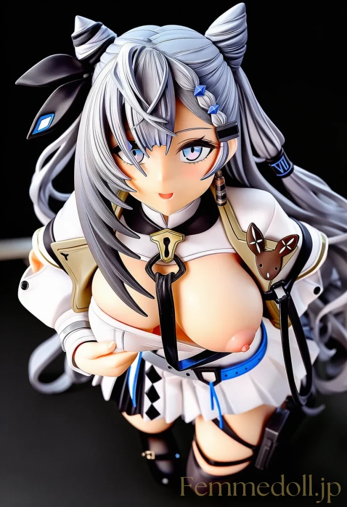 【Hololive】ベスティア・ゼータ誘惑の猫耳お団子ヘアが揺れおっぱいぷるん【エロCG30枚】