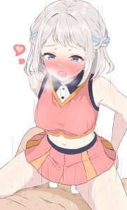 【画像】チアガール騎乗位とかいう最高のヱロ画像ｗｗｗｗｗ