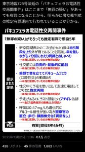 【悲報】女さん「セックス中、勝手に顔射されてムカついたら訴えるわ」懲役5年6ヶ月