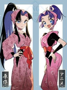 【画像】忍たま原作 くのいちのトモミ 別人すぎるwwwww