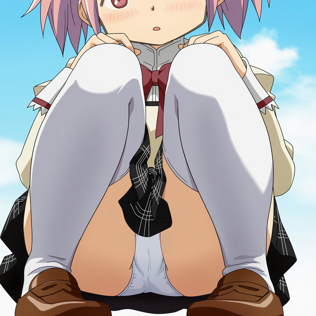 【画像】まどマギパンチラ画像集