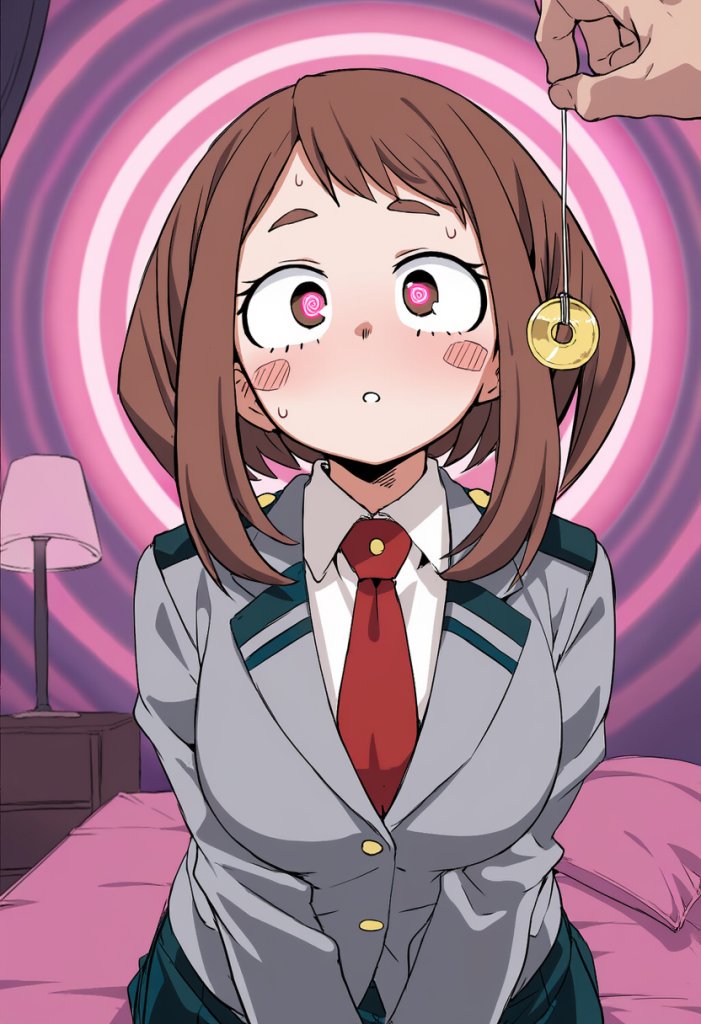 【画像】麗日お茶子催眠調教♥