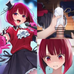 【画像】有馬かなの更衣室侵入パンツコキ&着替え盗撮