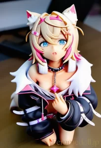 【hololive】モココ「えへへ、遊ぼうよ…」胸チラで誘惑ポーズ【AIエロイラスト24枚】