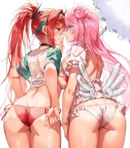 【画像】この状況でどちらかの女の子のお尻に顔を埋めていいならｗｗｗｗｗ