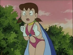 【画像】しずかちゃん、小〇生がしてはいけないエッチな恰好をさせられてしまうｗｗｗｗｗ