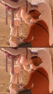 【画像】メトーデ「フリーレンさん、ちょっとモミモミさせてくれませんか?」フリーレン「え、やだよ急に。女の子同士じゃん」