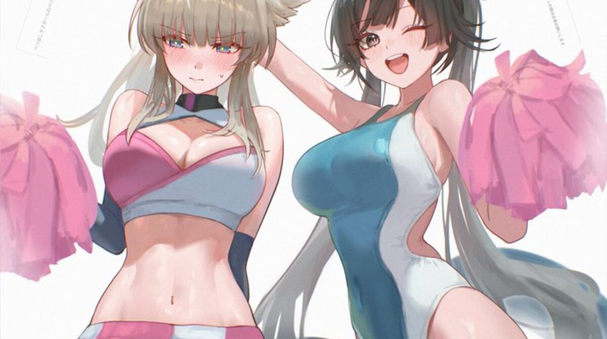 【画像】どっちのチアガールに『應援』されたい？