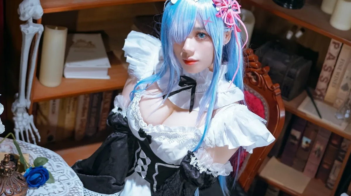 【画像】中国女レイヤーさんのリゼロコスプレwwww