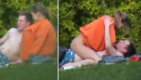 【動画】公園でHするのが嫌な彼女、本気出して彼氏を騎乗位で3分で中出しさせてしまうｗｗｗ