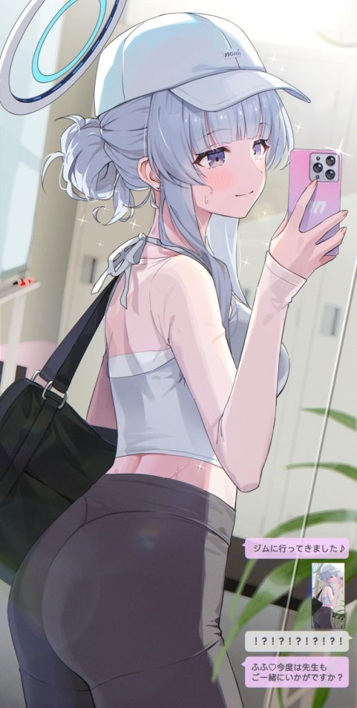 【二次】銀髪女子まとめ、なぜか惹かれる神秘的な魅力の画像集ｗ