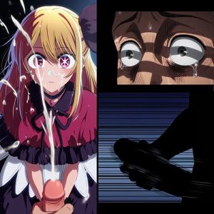 【推しの子】星野ルビーのライブ楽屋のロッカーに潜んだキモデブ!生着替えでシコっていたらバレたので勢いで襲いかかった結果…