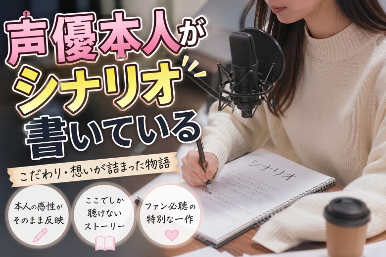 【悲報】声優本人がシナリオ書いたエロ同人音声、なぜか抜けない・・・。