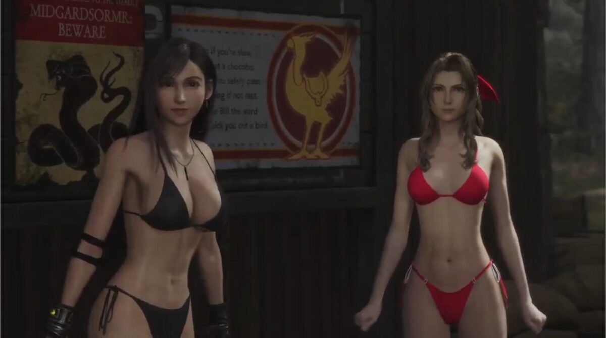 【FF7】エアリスさん貧乳だと判明してしまうwwww