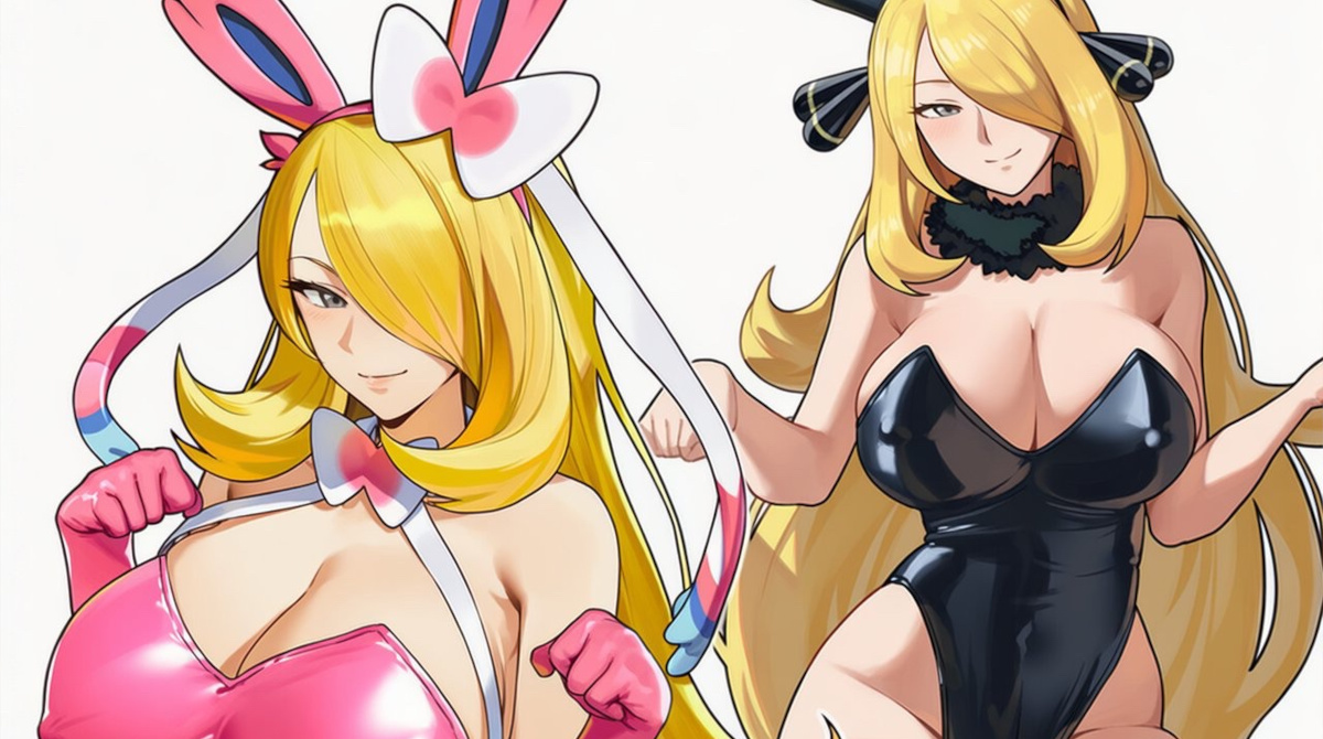 シロナちゃんとルザミーネちゃん、あまりにもえっちすぎる…