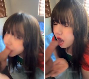【動画あり】30日シコってないの内緒で美人彼女に口内射精した結果ｗｗｗｗｗｗ