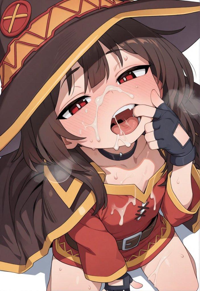 【画像】お精子欲しがってるめぐみん・・・